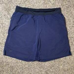 Fabletics Shorts Mens L Navy The Franchise Short Unlined S02043504-4810-15040